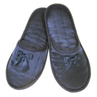 Γυναικεία παντόφλα σατέν δωματίου μπλε Ελληνική