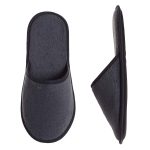 Ανδρική παντόφλα πετσετέ δωματίου γκρι βαμβακερή  Ελληνική