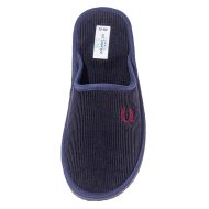 Ανδρική Παντόφλα τσελ μπλε κοτλέ βαμβακερή Ελληνική Ανδρικές Παντόφλες Amaryllis Slippers 3