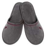 Ανδρική παντόφλα πετσετέ δωματίου Elephant βαμβακερή Ελληνική