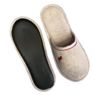 Ανδρική παντόφλα πετσετέ δωματίου Silver Cloud βαμβακερή Ελληνική Ανδρικές Παντόφλες Amaryllis Slippers 3