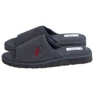 Ανδρική Παντόφλα τσελ ανοιχτή πετσετέ Γκρί βαμβακερή ελληνική amaryllis slippers