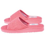 Γυναικεία παντόφλα ανοιχτή κοραλί πετσετε Βαμβακερή Ελληνική Ανοιχτές Παντόφλες Amaryllis Slippers Γυναικεία παντόφλα ανοιχτή κοραλί πετσετε Βαμβακερή Ελληνική