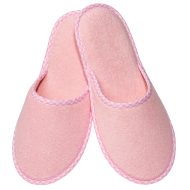 Γυναικεία παντόφλα... Γυναικείες Παντόφλες Δωματίου Amaryllis Slippers Γυναικεία παντόφλα πετσετέ δωματίου Ρόζ βαβμακερή Ελληνική