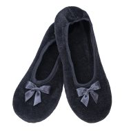 Μπαλαρίνα βελούδο Γκρι Ελληνική Παντόφλες Γυναικείες Amaryllis Slippers Μπαλαρίνα βελούδο Γκρι Ελληνική