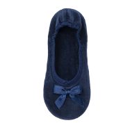 Mπαλαρίνα βελούδο Μπλέ Ελληνική Παντόφλες Γυναικείες Amaryllis Slippers 3