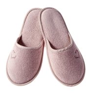 Γυναικεία παντόφλα πετσετέ δωματίου Σομόν βαμβακερή Ελληνική Γυναικείες Παντόφλες Δωματίου Amaryllis Slippers Γυναικεία παντόφλα πετσετέ δωματίου Σομόν βαμβακερή Ελληνική