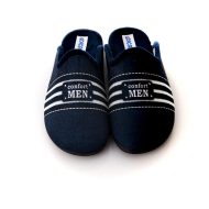 Dicas AC10119-2 “Blue Stripes” Ανδρικές Χειμερινές Παντόφλες Ανδρικές Παντόφλες Amaryllis Slippers Dicas AC10119-2 "Blue Stripes" Ανδρικές Χειμερινές Παντόφλες