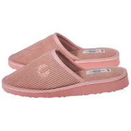 Γυναικεία παντόφλα... Γυναικείες Παντόφλες με σόλα Eva Foam Amaryllis Slippers Γυναικεία παντόφλα κοτλέ nude ροζ Βαμβακερή Ελληνική