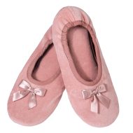 Mπαλαρίνα βελούδο Dusty pink Ελληνική Παντόφλες Μπαλαρίνες Amaryllis Slippers Mπαλαρίνα βελούδο Dusty pink Ελληνική