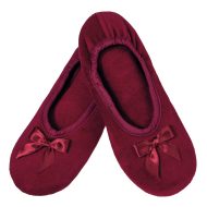 Μπαλαρίνα βελούδο Μπορντό Ελληνική Παντόφλες Γυναικείες Amaryllis Slippers Μπαλαρίνα βελούδο Μπορντό Ελληνική