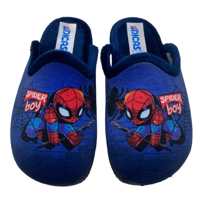Παιδική παντόφλα Μπλε Spider boy - Dicas 1