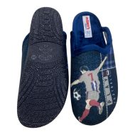 Παιδική παντόφλα μπλέ Ποδοσφαιριστής Αγορίστικες Παντόφλες Amaryllis Slippers 3