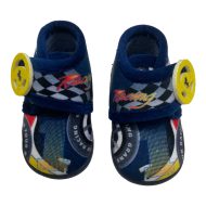 Παιδική παντόφλα μπλέ Race Αγορίστικες Παντόφλες Amaryllis Slippers 3