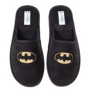 Ανδρική/Εφηβική παντόφλα βελούδο μαύρο Batman Ελληνική