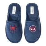 Ανδρική/Εφηβική παντόφλα βελούδο μπλε Spiderman Ελληνική