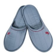 Ανδρική παντόφλα ραφ ύφασμα δωματίου βαμβακερή Ελληνικής κατασκευής