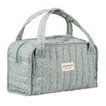 Χειροποίητη νεσεσέρ τσάντα Amaryllis μέντα λαχούρι με φερμουάρ