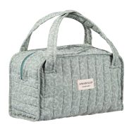 Χειροποίητη νεσεσέρ τσάντα Amaryllis μέντα λαχούρι με φερμουάρ Γυναικεία Νεσεσέρ Amaryllis Slippers Χειροποίητη νεσεσέρ τσάντα Amaryllis μέντα λαχούρι με φερμουάρ