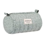 Χειροποίητο νεσεσέρ Amaryllis μπαουλάκι μέντα λαχούρι με φερμουάρ Γυναικεία Νεσεσέρ Amaryllis Slippers Χειροποίητο νεσεσέρ Amaryllis μπαουλάκι μέντα λαχούρι με φερμουάρ