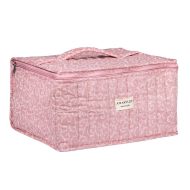 Χειροποίητο νεσεσέρ βαλιτσάκι Amaryllis σομόν λαχούρι