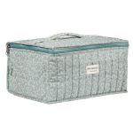 Χειροποίητο νεσεσέρ βαλιτσάκι Amaryllis μέντα λαχούρι