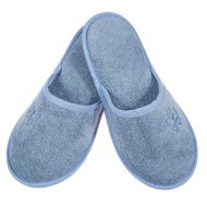 Γυναικεία παντόφλα... Γυναικείες Παντόφλες Δωματίου Amaryllis Slippers Γυναικεία παντόφλα πετσετέ dusty blue πεταλούδα βαμβακερή Ελληνικής Κατασκευής