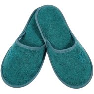 Γυναικεία παντόφλα... Γυναικείες Παντόφλες Δωματίου Amaryllis Slippers Γυναικεία παντόφλα πετσετέ πετρόλ πεταλούδα βαμβακερή Ελληνικής Κατασκευής