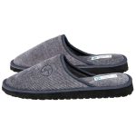 Ανδρική παντόφλα κοτλέ γκρι Ελληνικής κατασκευής