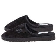 Ανδρική παντόφλα κοτλέ μαύρο Ελληνικής κατασκευής Ανδρικές Παντόφλες με Σόλα Eva Foam Amaryllis Slippers Ανδρική παντόφλα κοτλέ μαύρο Ελληνικής κατασκευής