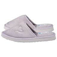 Γυναικεία παντόφλα... Παντόφλες Γυναικείες Amaryllis Slippers Γυναικεία παντόφλα βελούδο Ice Grey Ελληνικής κατασκευής