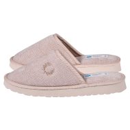 Γυναικεία παντόφλα... Παντόφλες Γυναικείες Amaryllis Slippers Γυναικεία παντόφλα κοτλέ powder beige Ελληνικής κατασκευής