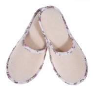 Γυναικείες Παντόφλες... Γυναικείες Παντόφλες Δωματίου Amaryllis Slippers Γυναικείες Παντόφλες Πετσετέ "Floral" – Χειροποίητες Ελληνικής Κατασκευής