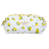 Χειροποίητο Βαμβακερό Νεσεσέρ "Κασετίνα" Λεμονάκια Amaryllis Slippers – Ελληνικής Κατασκευής