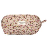 Χειροποίητο Βαμβακερό Μεγάλο Νεσεσέρ Μόκα Λουλούδι Amaryllis Slippers – Ελληνικής Κατασκευής