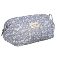 Χειροποίητο Βαμβακερό Μεγάλο Νεσεσέρ Γκρι Λουλούδι Amaryllis Slippers – Ελληνικής Κατασκευής Γυναικεία Νεσεσέρ Amaryllis Slippers 3