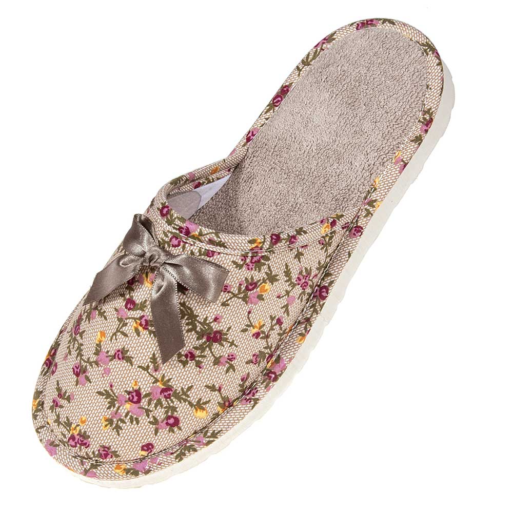 Γυναικείες Παντόφλες Πετσετέ “Μόκα Λουλούδι” – Χειροποίητες Ελληνικής Κατασκευής Παντόφλες Γυναικείες Amaryllis Slippers 4 Γυναικείες Παντόφλες Πετσετέ "Μόκα Λουλούδι" – Χειροποίητες Ελληνικής Κατασκευής - Image 4