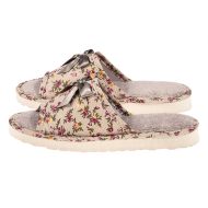 Γυναικείες Παντόφλες Ανοιχτές “Μπεζ Floral” – Χειροποίητες Ελληνικής Κατασκευής Παντόφλες Γυναικείες Amaryllis Slippers Γυναικείες Παντόφλες Ανοιχτές "Μπεζ Floral" – Χειροποίητες Ελληνικής Κατασκευής